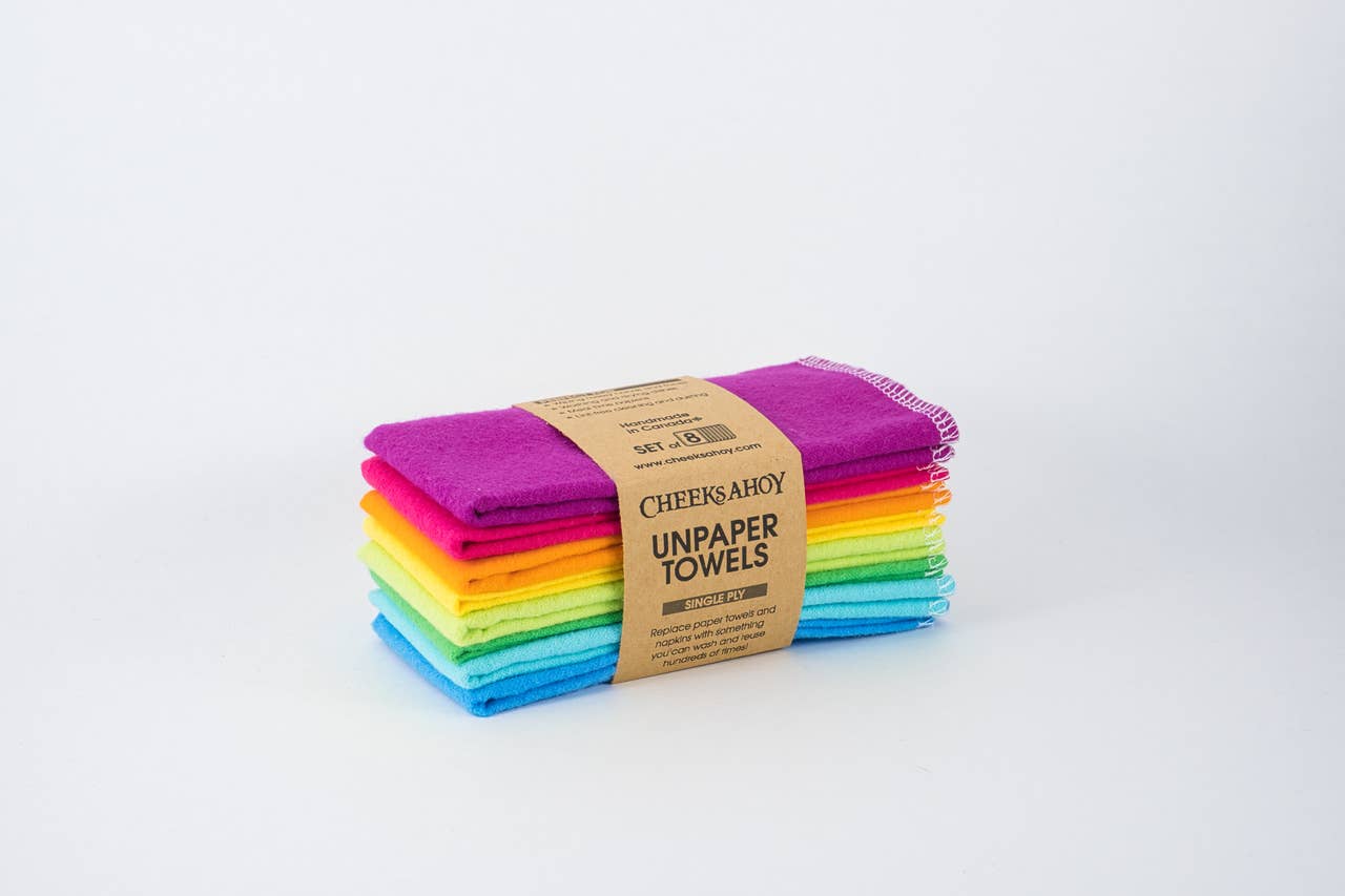 "Unpaper Towels" • Single-Ply - Rainbow
