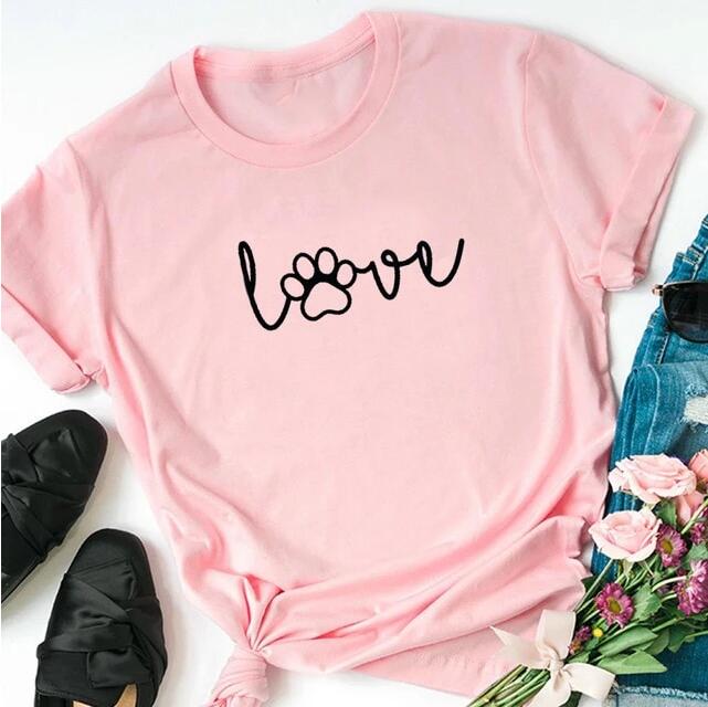 Love Paw Graphic T-Shirt