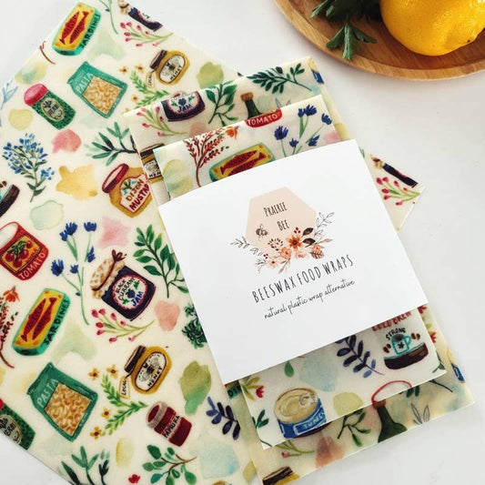 3 Pack Beeswax Food Wraps - Chef's Table