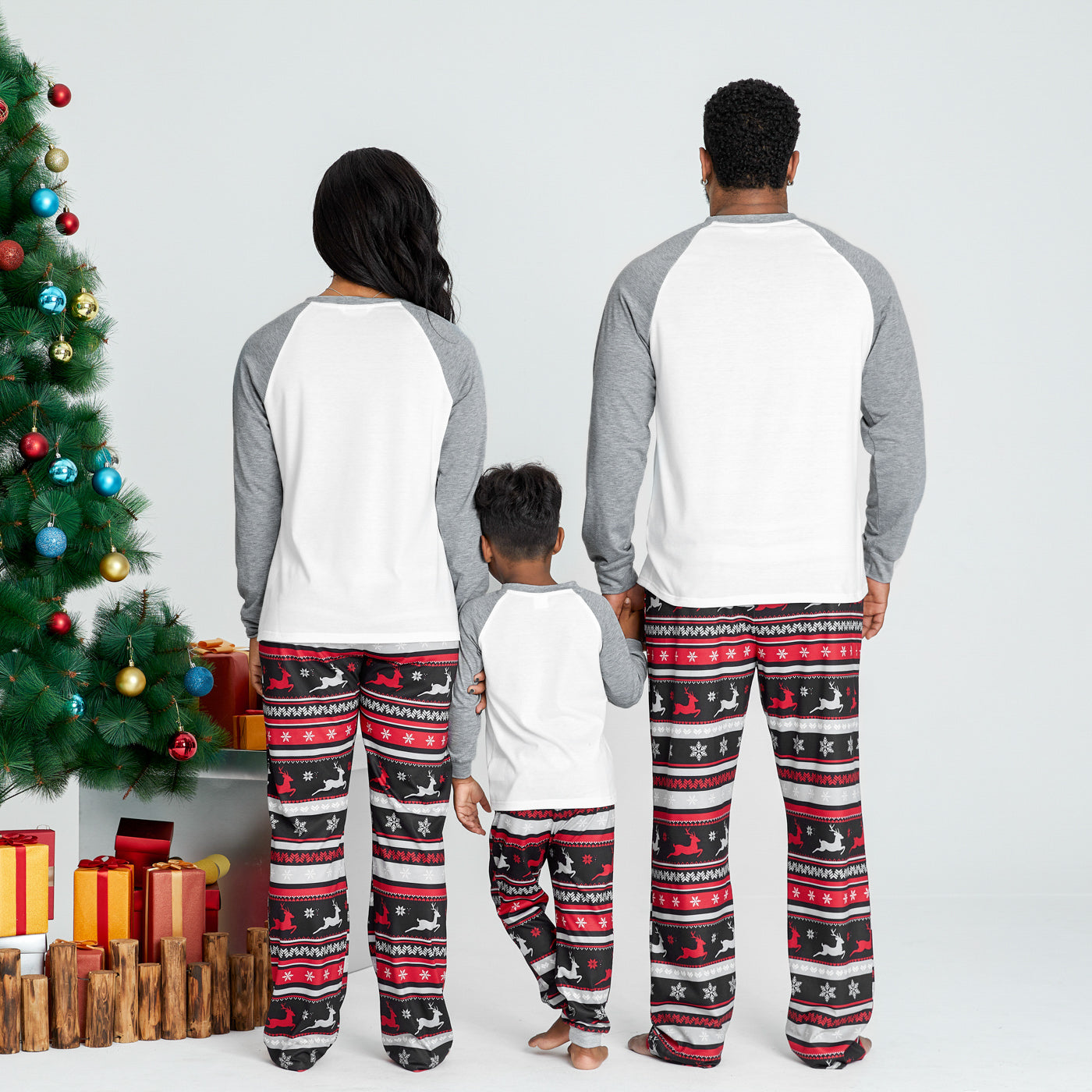 Merry Christmas Baseball Shirt Pajama Set