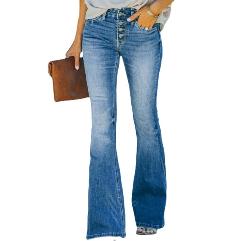 Women's Bell Bottom Jeans