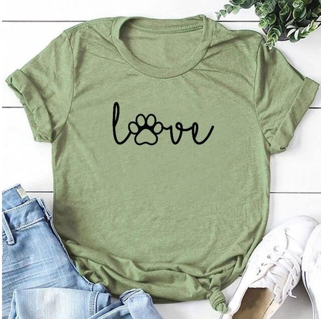 Love Paw Graphic T-Shirt