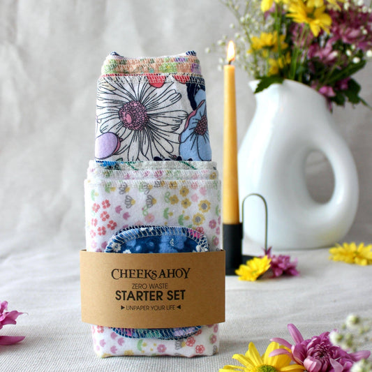 Zero Waste Starter Set • Spring Florals
