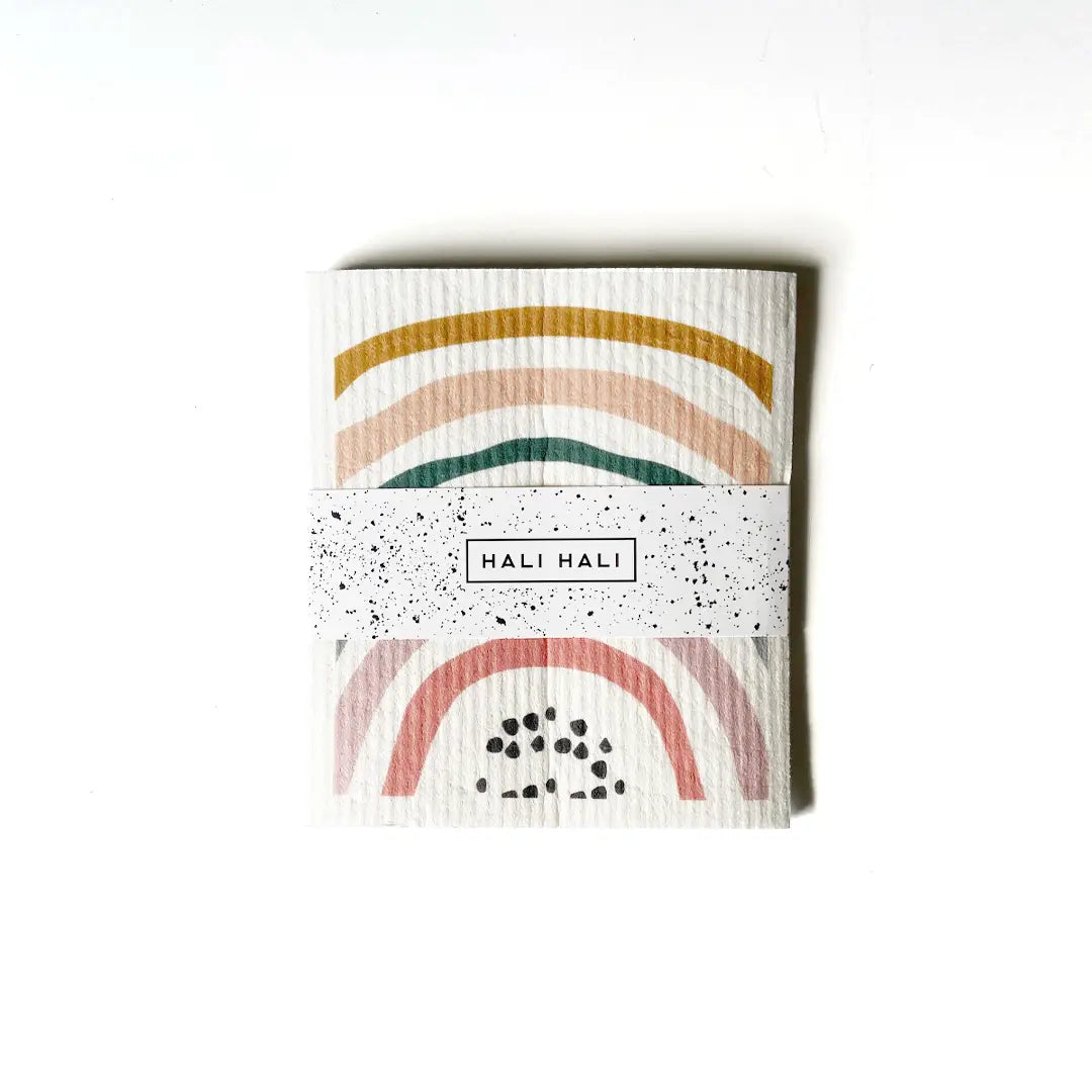 3pc Set of Reusable Dishcloths- Prism