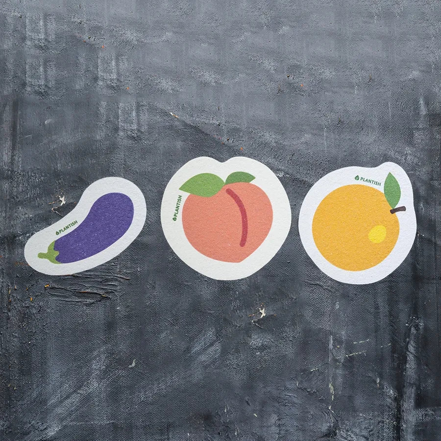 Set of 3 Ripe & Ready Pop-up Sponges