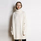 Loose and lazy sweater base dress