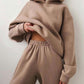 Women's Casual Hooded Sweater Two-piece Suit