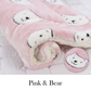 Winter Crate Cushion  Blanket