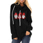 Christmas Gnomes Drop Collar Sweatshirt