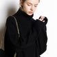 Loose and lazy sweater base dress