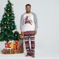 Merry Christmas Baseball Shirt Pajama Set