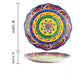 Underglaze patterned  plates