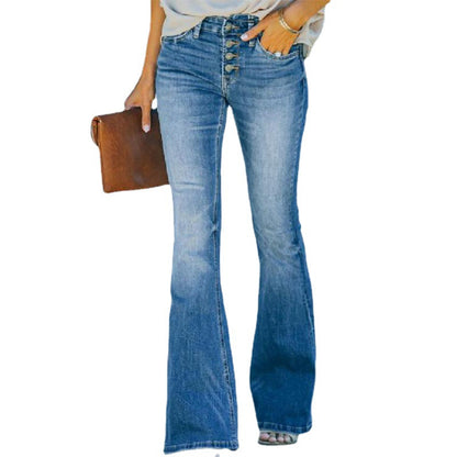 Women's Bell Bottom Jeans