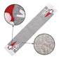 Christmas Gnome Plush Grey Table Runner