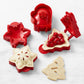 New Holiday Cookie Moulds Pie Mold