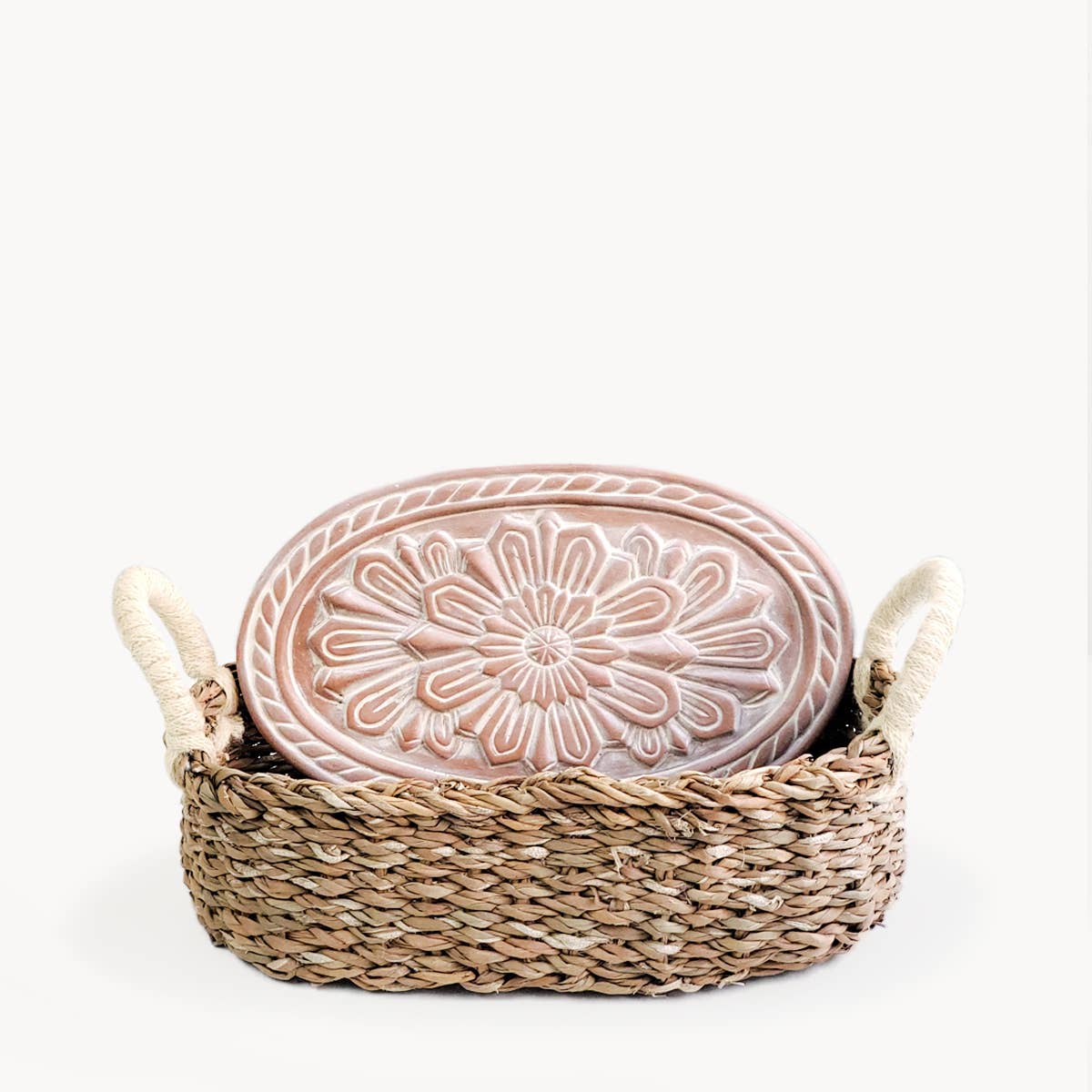 Bread Warmer & Basket - Flower