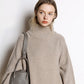 Loose and lazy sweater base dress