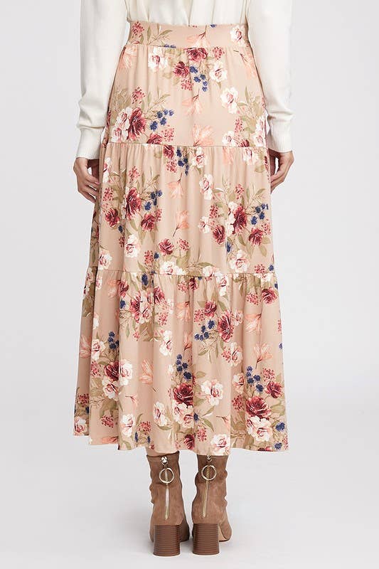 Floral Maxi Skirt