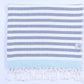 Magnolia Peshtemal Pure Turkish Cotton Beach Towel - Aqua