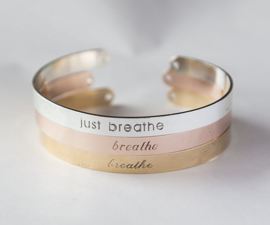 Just Breathe Bracelet
