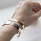 She Believed She Could so She Did bracelet, hand stamped cuff
