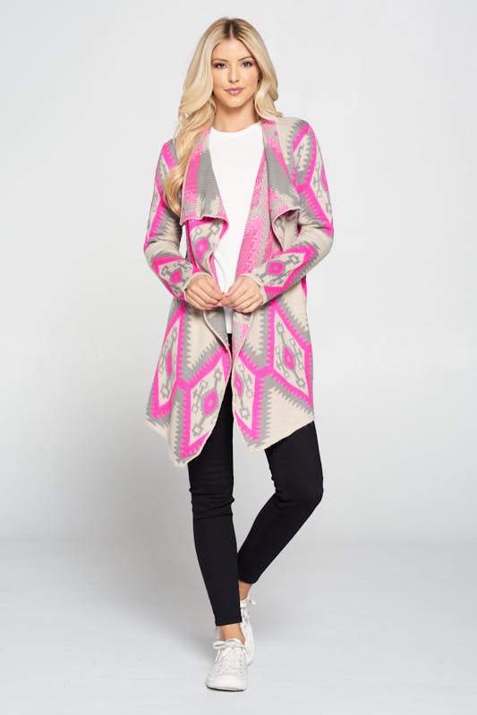 Tribal Sweater Cardigan