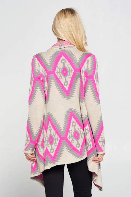 Tribal Sweater Cardigan