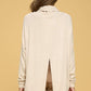 Long Sleeve Open Back Pullover Top