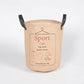 Jute & PU Leather Laundry bags (set of 6)