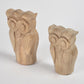 Raw Hand Carved Wooden Owl Figurines (Set of 2)