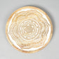 Hand Carved Mango Wood Mandala Trivet