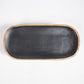 Enamelled Mango Wood Stand Serving Tray
