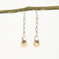 Gold-Toned Iron Charms Dangle Earrings