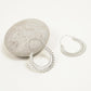 Silver-Toned Boho Hoop Earrings