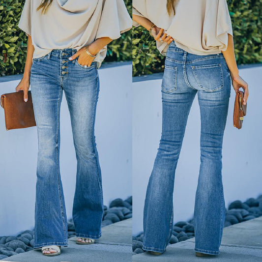 Women's Bell Bottom Jeans