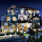 LED Christmas Blizzard Snowflake Laser Light Snowfall Projector