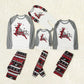 Merry Christmas Baseball Shirt Pajama Set