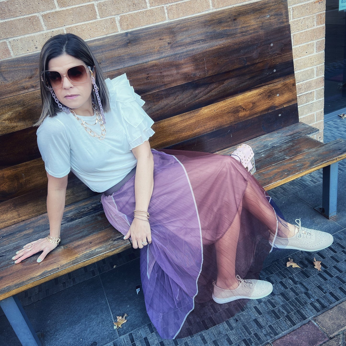 Amelia Double-Layered Skirt 