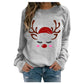 Eyelash | Santa Rudolph Fleece Christmas Sweater