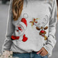 Eyelash | Santa Rudolph Fleece Christmas Sweater
