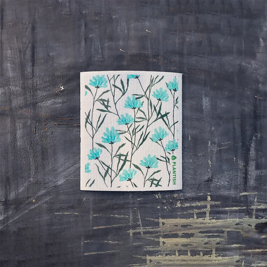 Herbaceous Beds - Set of 3 Swedish Sponge Cloths