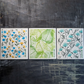 Herbaceous Beds - Set of 3 Swedish Sponge Cloths