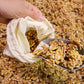Set of 3 Organic Cotton Muslin Bags